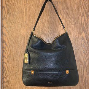 Lauren Ralph Lauren  Leather Hobo Shoulder Bag